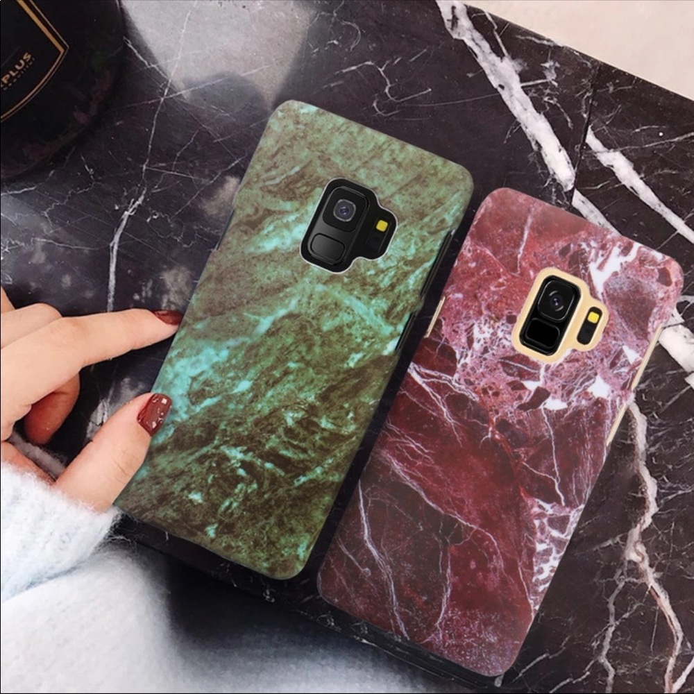 Marble Samsung Cases in 4 Colors - Picture 2 of 8